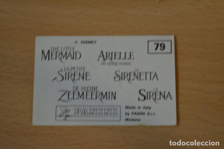 Coleccionismo cromos antiguos: `CROMOS PANINI, LA SIRENITA - Foto 2
