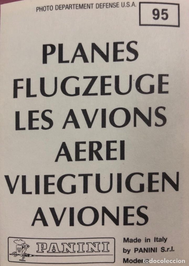 Coleccionismo cromos antiguos: LOTE DE 98 CROMOS DE AVIONES PANINI. - Foto 87