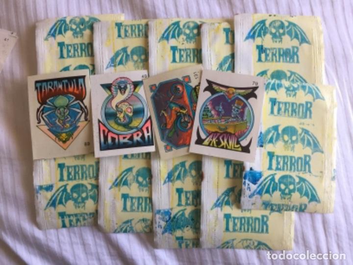 Coleccionismo cromos antiguos: OFERTA 10 SOBRES SIN ABRIR TERROR - Foto 1