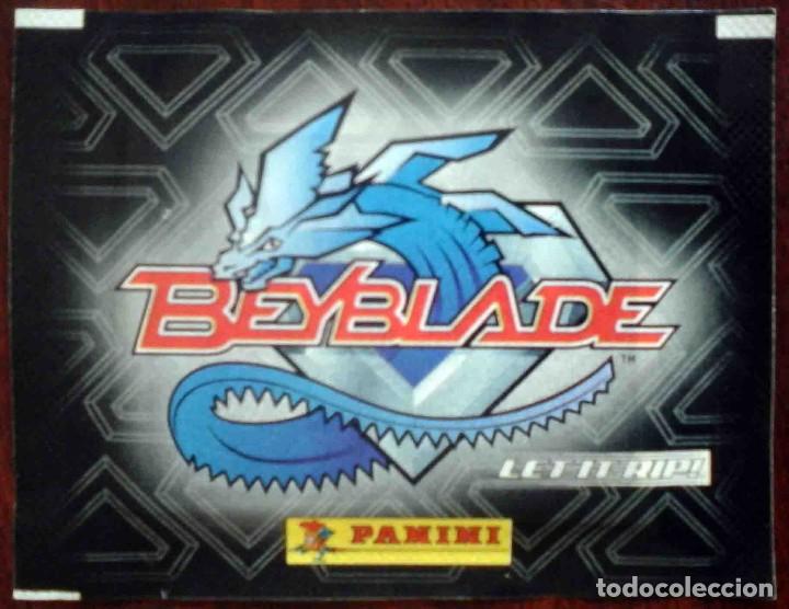 Coleccionismo cromos antiguos: Beyblade Panini 2003 - Sobre de cromos sin abrir - Foto 1