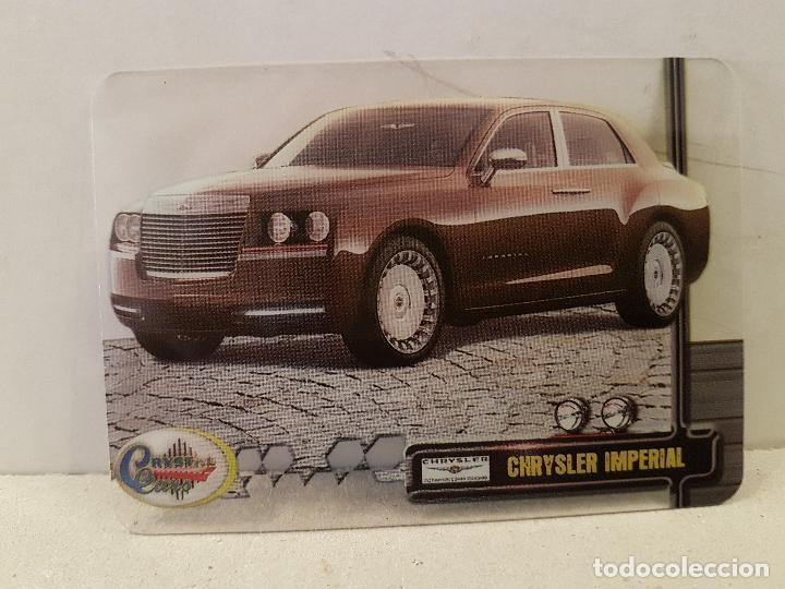 Coleccionismo Cromos antiguos: antiguo cromo crystal cars numero 089 chrysler imperial nuevo ver foto