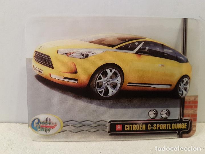 Coleccionismo Cromos antiguos: antiguo cromo crystal cars numero 166 citroen C-SPORTLOUNGE nuevo ver foto