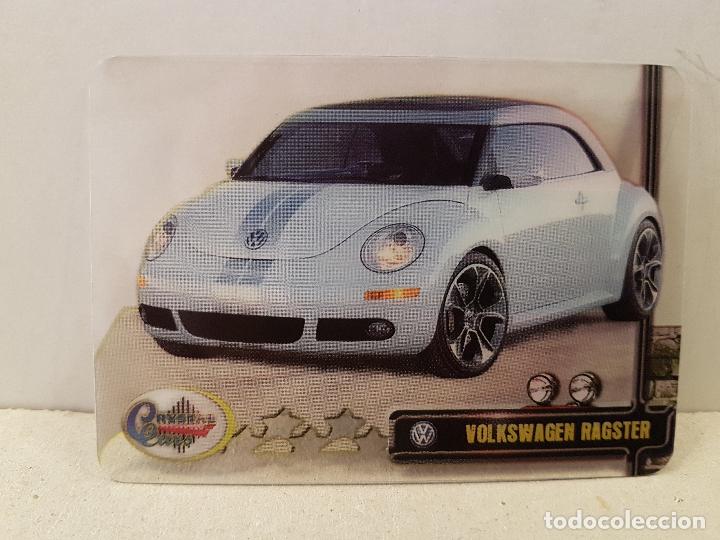 Coleccionismo Cromos antiguos: antiguo cromo crystal cars numero 095 volkswagen ragster nuevo ver foto
