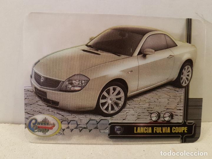 Coleccionismo cromos antiguos: antiguo cromo crystal cars numero 094 lancia fulvia coupe nuevo ver foto