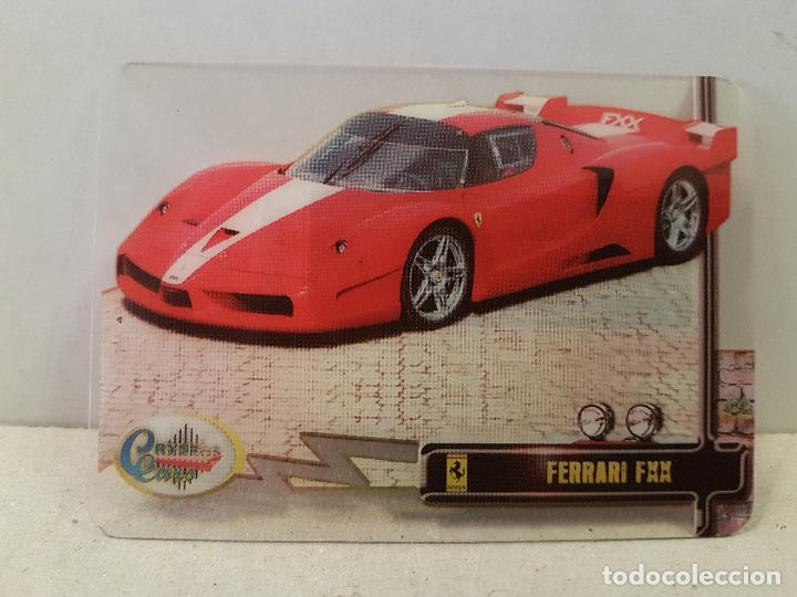 Coleccionismo cromos antiguos: antiguo cromo crystal cars numero 003 ferrari FXX nuevo ver foto