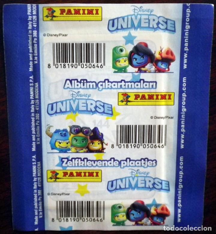 Coleccionismo cromos antiguos: Disney Universe - Sobre sin abrir. - Foto 2
