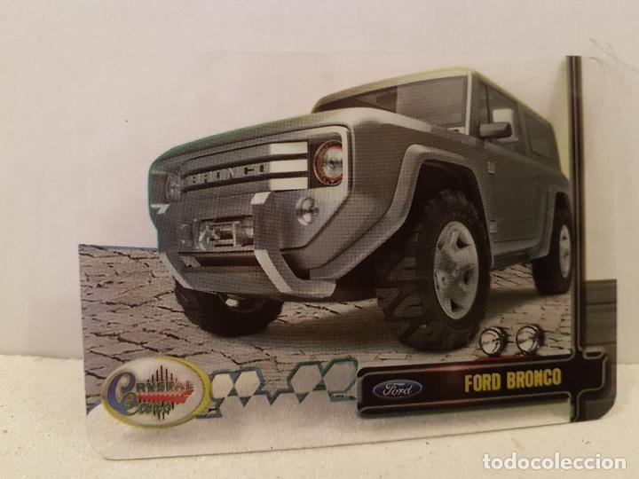 Coleccionismo cromos antiguos: antiguo cromo crystal cars numero 074 ford bronco nuevo ver foto