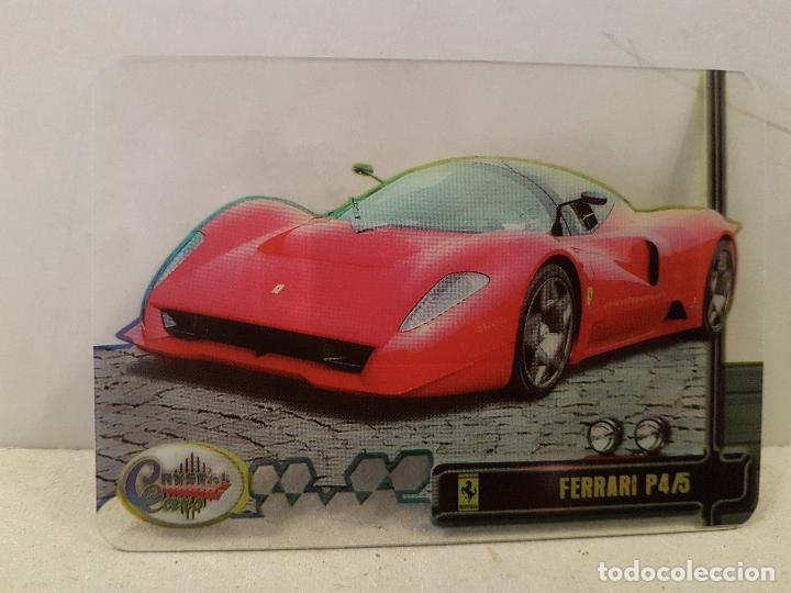 Coleccionismo cromos antiguos: antiguo cromo crystal cars numero 054 ferrari P4/5 nuevo ver foto