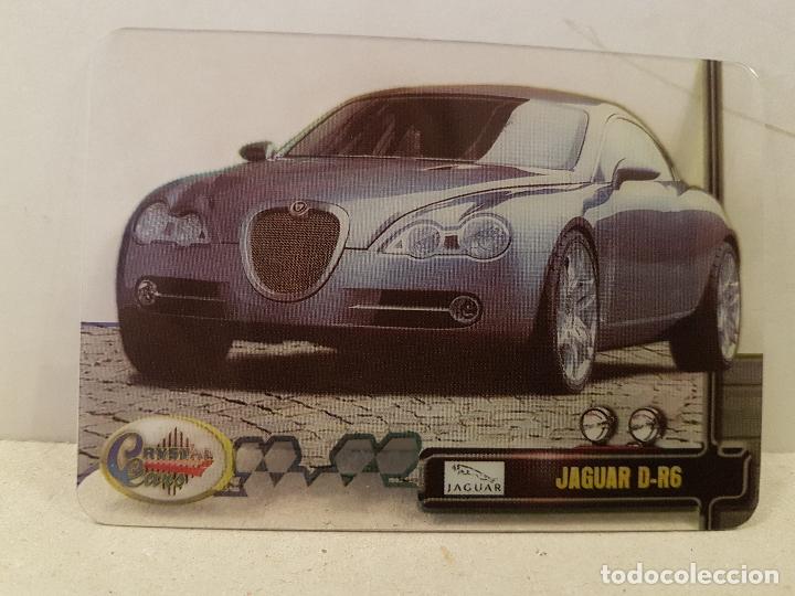 Coleccionismo Cromos antiguos: antiguo cromo crystal cars numero 049  jaguar D-R6 nuevo ver foto