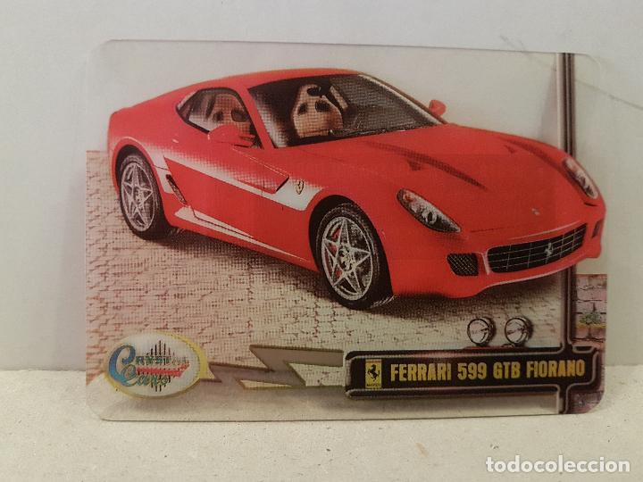 Coleccionismo cromos antiguos: antiguo cromo crystal cars numero 018 ferrari 599 GTB fiorano nuevo ver foto