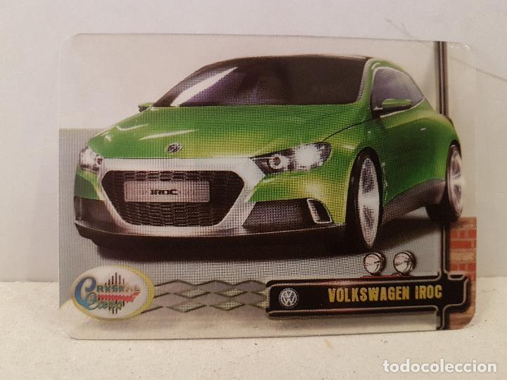 Coleccionismo Cromos antiguos: antiguo cromo crystal cars numero 121 volkswagen iroc nuevo ver foto