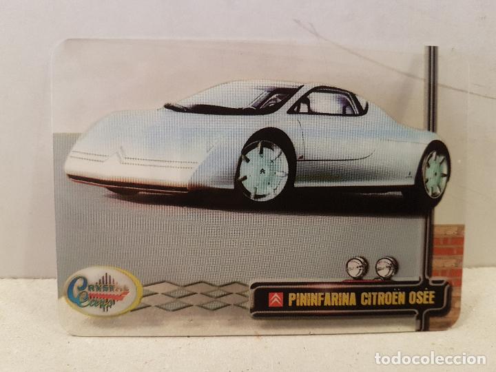 Coleccionismo Cromos antiguos: antiguo cromo crystal cars numero 096 pininfarina citroen osee nuevo ver foto