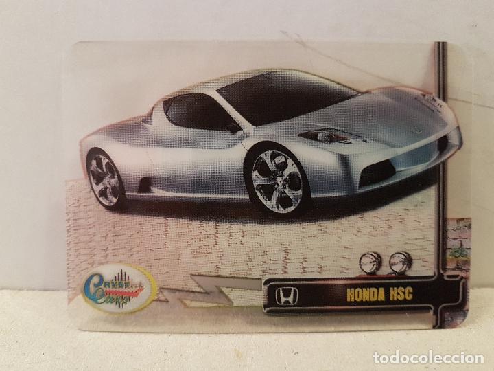 Coleccionismo cromos antiguos: antiguo cromo crystal cars numero 103 honda HSC nuevo ver foto