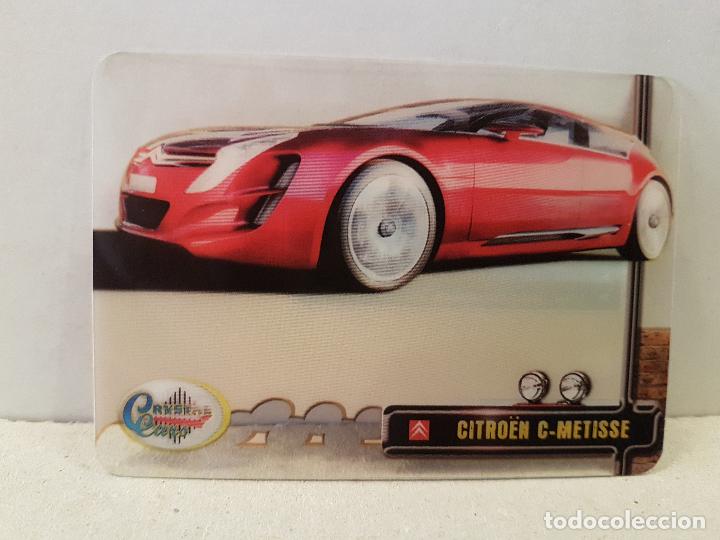Coleccionismo Cromos antiguos: antiguo cromo crystal cars numero 087 citroen C-METISSE nuevo ver foto