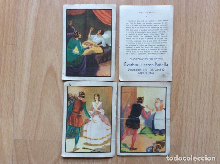 Collectionnisme Cartes &agrave; collectionner anciennes: Lote cromos piel de asno chocolates selectos Evaristo juncosa pa&ntilde;ella
