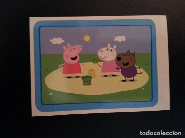 Coleccionismo Cromos antiguos: CROMO DE LA COLECCION: PEPPA PIG, DIVIERTETE CON PEPPA. SIN PEGAR. PANINI 2013. N&ordm; J 68