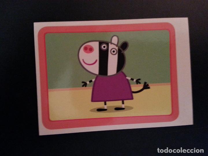 Coleccionismo Cromos antiguos: CROMO DE LA COLECCION: PEPPA PIG, DIVIERTETE CON PEPPA. SIN PEGAR. PANINI 2013. N&ordm; O 105