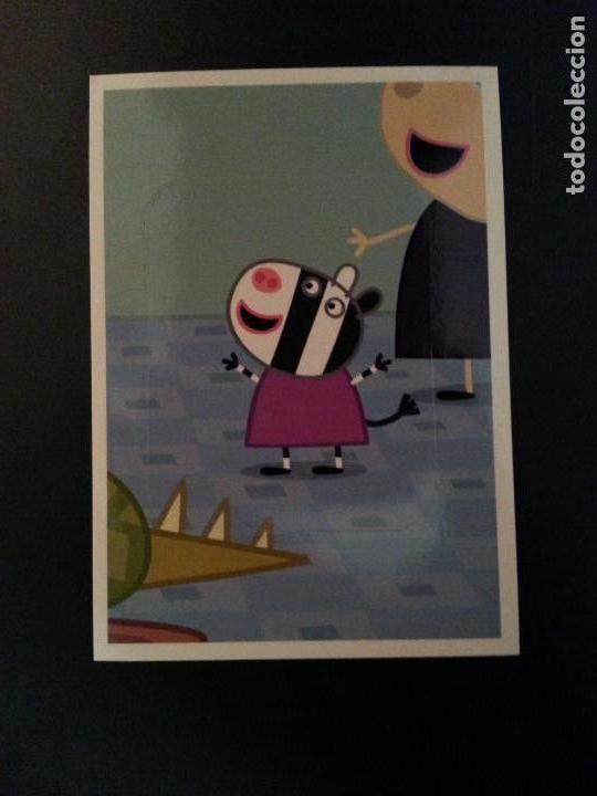 Coleccionismo Cromos antiguos: CROMO DE LA COLECCION: PEPPA PIG, DIVIERTETE CON PEPPA. SIN PEGAR. PANINI 2013. N&ordm; R 125