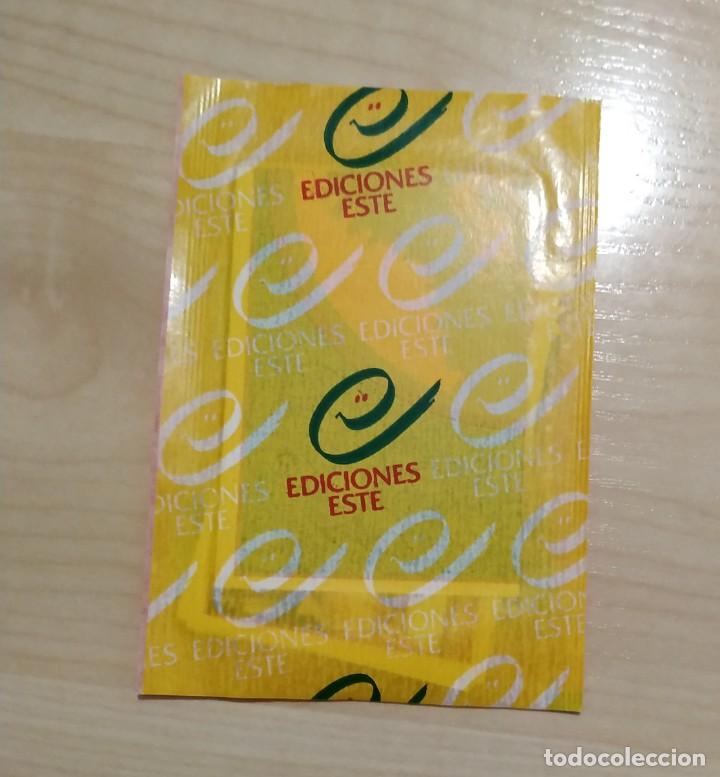 Coleccionismo cromos antiguos: PARQUE JURASICO DE EDICIONES ESTE SOBRE SIN ABRIR - Foto 2