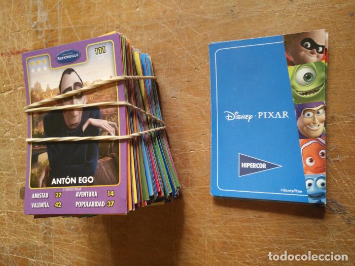 Colecionismo Cromos antigos: GRAN LOTE 140 CROMOS HIPERCOR WALT DISNEY PIXAR - TAMBIEN SUELTOS