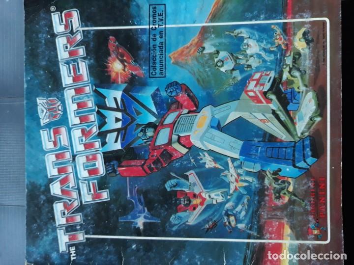 Coleccionismo cromos antiguos: transformers 1986 panini portadas - Foto 1