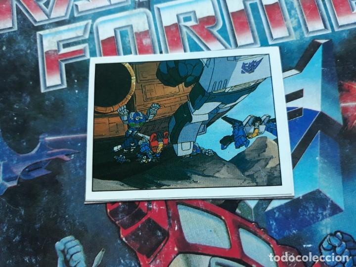 Coleccionismo cromos antiguos: transformers 1986 panini cromo recuperado 21 - Foto 1