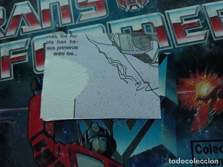 Coleccionismo cromos antiguos: transformers 1986 panini cromo recuperado 22 - Foto 2