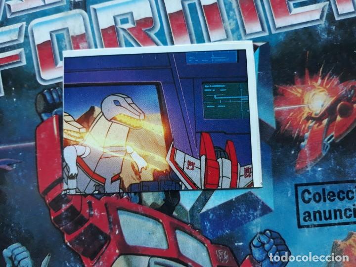 Coleccionismo cromos antiguos: transformers 1986 panini cromo recuperado 95 - Foto 1