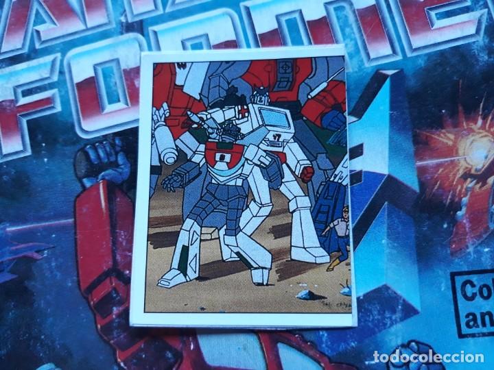 Coleccionismo cromos antiguos: transformers 1986 panini cromo recuperado 98 - Foto 1