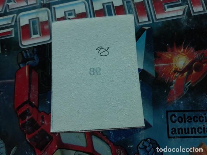 Coleccionismo cromos antiguos: transformers 1986 panini cromo recuperado 98 - Foto 2