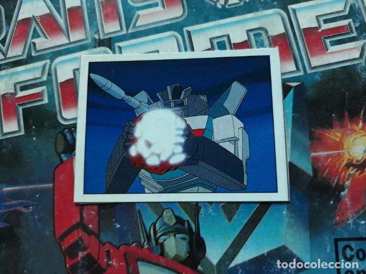 Coleccionismo cromos antiguos: transformers 1986 panini cromo recuperado 102 - Foto 1
