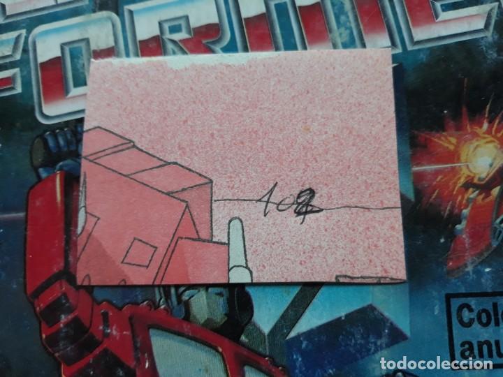 Coleccionismo cromos antiguos: transformers 1986 panini cromo recuperado 102 - Foto 2