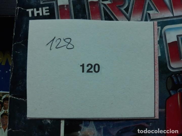 Coleccionismo cromos antiguos: transformers 1986 panini cromo recuperado 128 - Foto 2