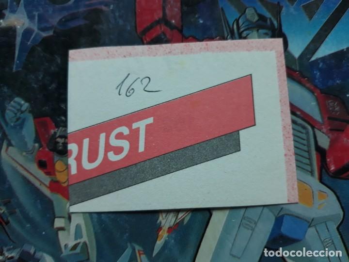 Coleccionismo cromos antiguos: transformers 1986 panini cromo recuperado 162 - Foto 2