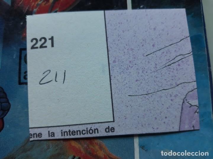 Coleccionismo cromos antiguos: transformers 1986 panini cromo recuperado 211 - Foto 2