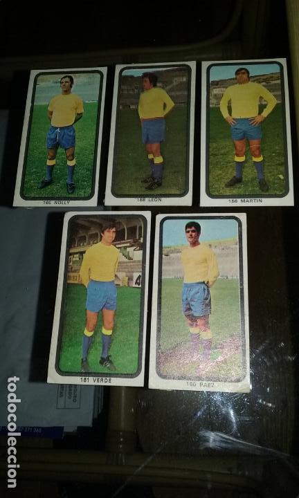 Collectable Antique Stickers: RUIZ ROMERO 1974-75. 5 CROMOS LAS PALMAS. DESPEGADOS EN BUEN ESTADO. VER TRASERA. SE VENDEN SUELTOS