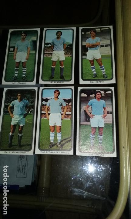 Collectable Antique Stickers: RUIZ ROMERO 1974-75. 6 CROMOS CELTA DE VIGO. DESPEGADOS EN BUEN ESTADO. SE VENDEN SUELTOS