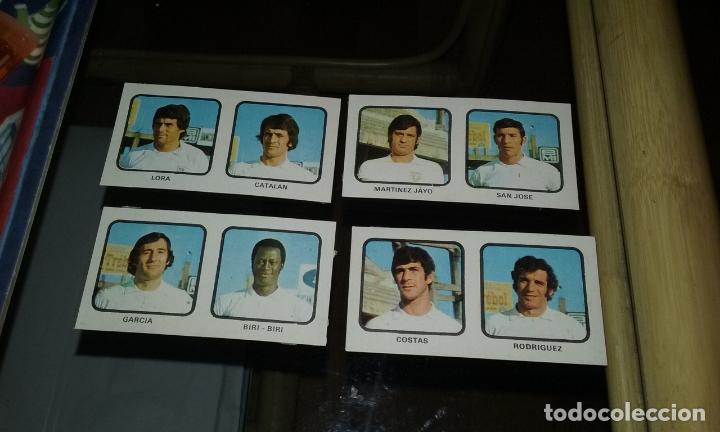Coleccionismo cromos antiguos: RUIZ ROMERO 1974-75. 4 CROMOS SEVILLA. DESPEGADOS EN BUEN ESTADO. SE VENDEN SUELTOS