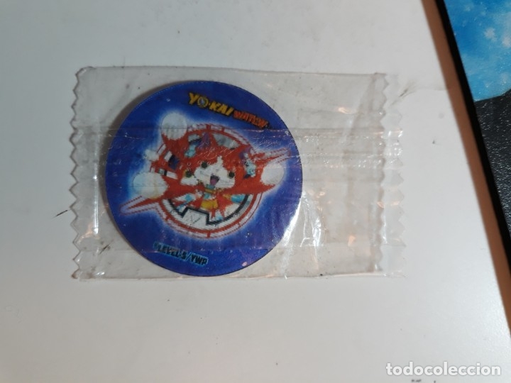 Coleccionismo cromos antiguos: YOKAI WATCH yokai watch cap tazo menko romenko changing cap shooter 8