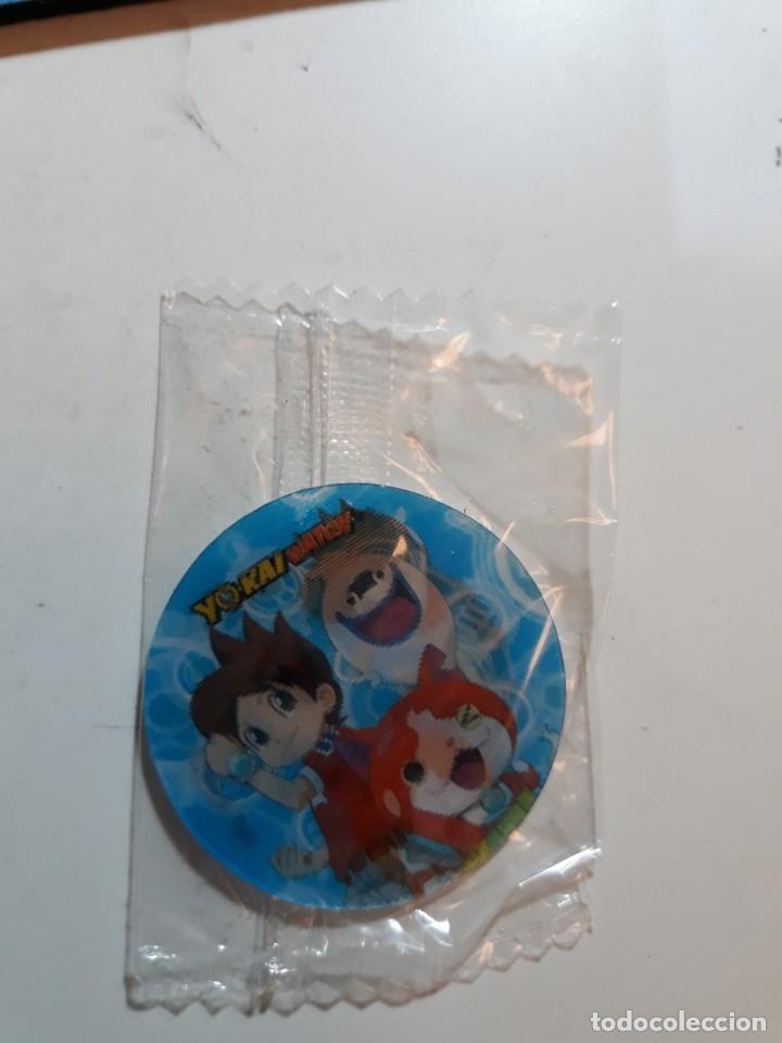 Coleccionismo cromos antiguos: YOKAI WATCH yokai watch cap tazo menko romenko changing cap shooter 23