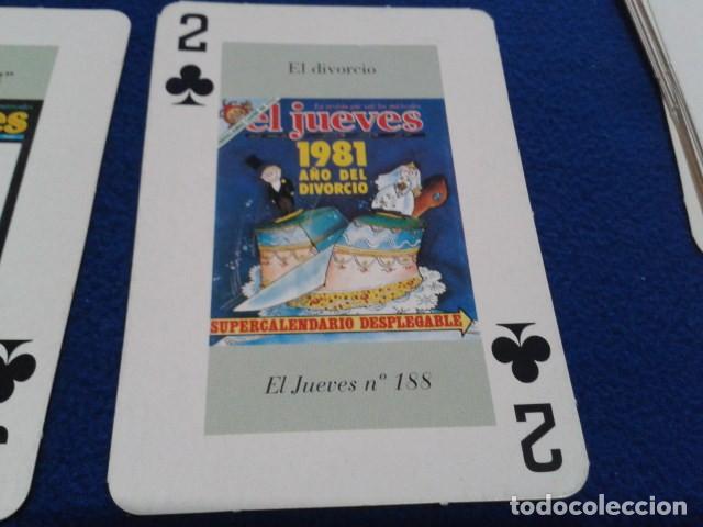 Collezionismo Figurine antiche: CARTA POKER CROMO  REVISTA EL JUEVES (  PORTADA EL JUEVES N&ordm; 188  )