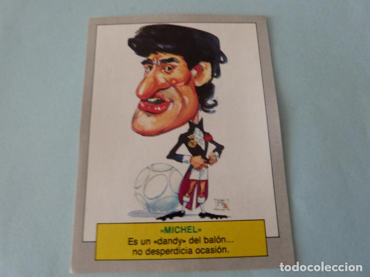 Coleccionismo cromos antiguos: CROMO DE MICHEL SIN PEGAR N&ordm; 2 A&Ntilde;O 1990 DEL &Aacute;LBUM KARIKATAS DE ESTE