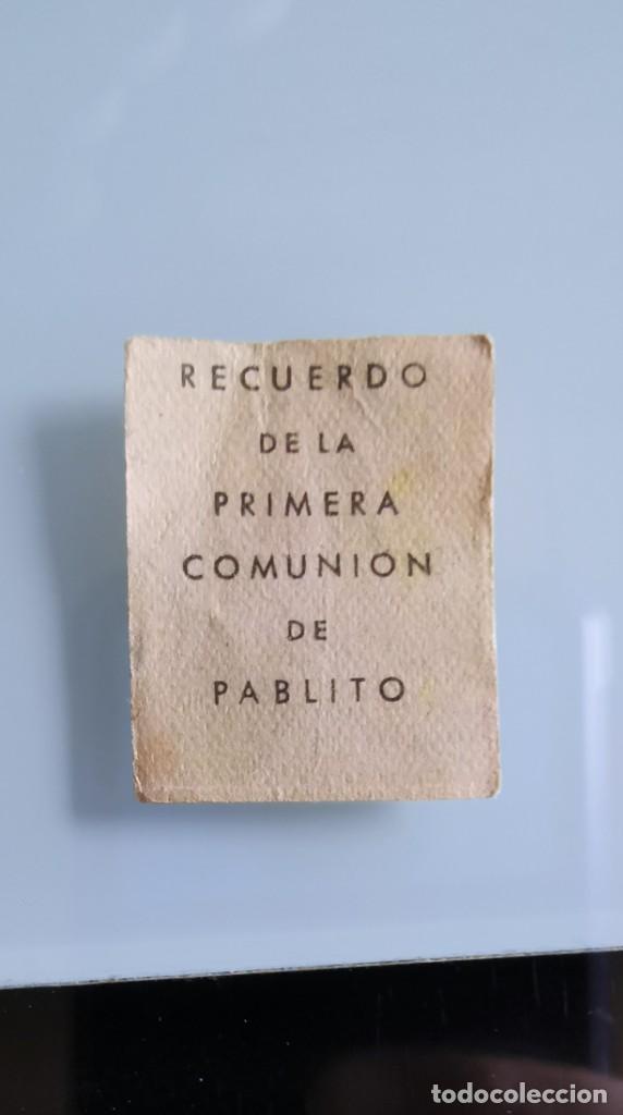 Coleccionismo cromos antiguos: RECORDATORIO RECUERDO DE LA PRIMERA COMUNI&Oacute;N DE PABLITO - Foto 2
