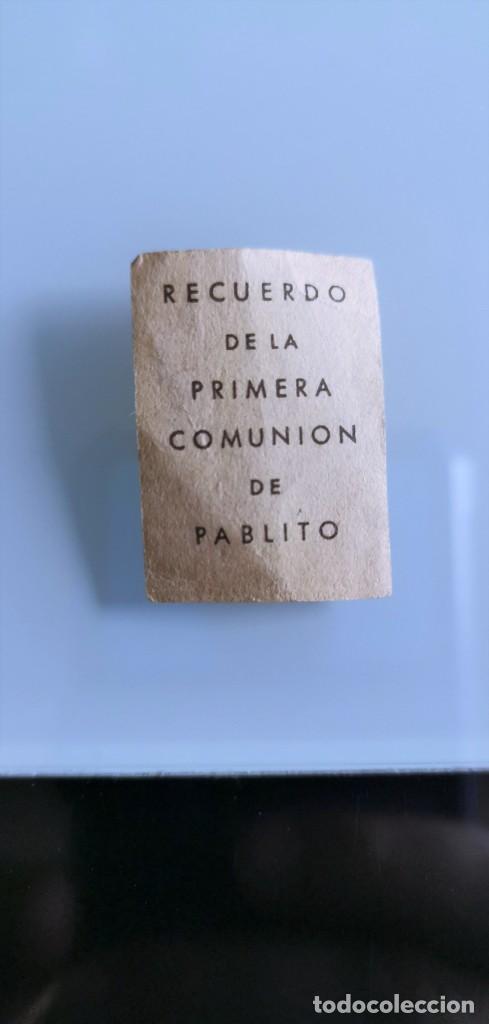 Coleccionismo cromos antiguos: RECORDATORIO RECUERDO DE LA PRIMERA COMUNI&Oacute;N DE PABLITO - Foto 2