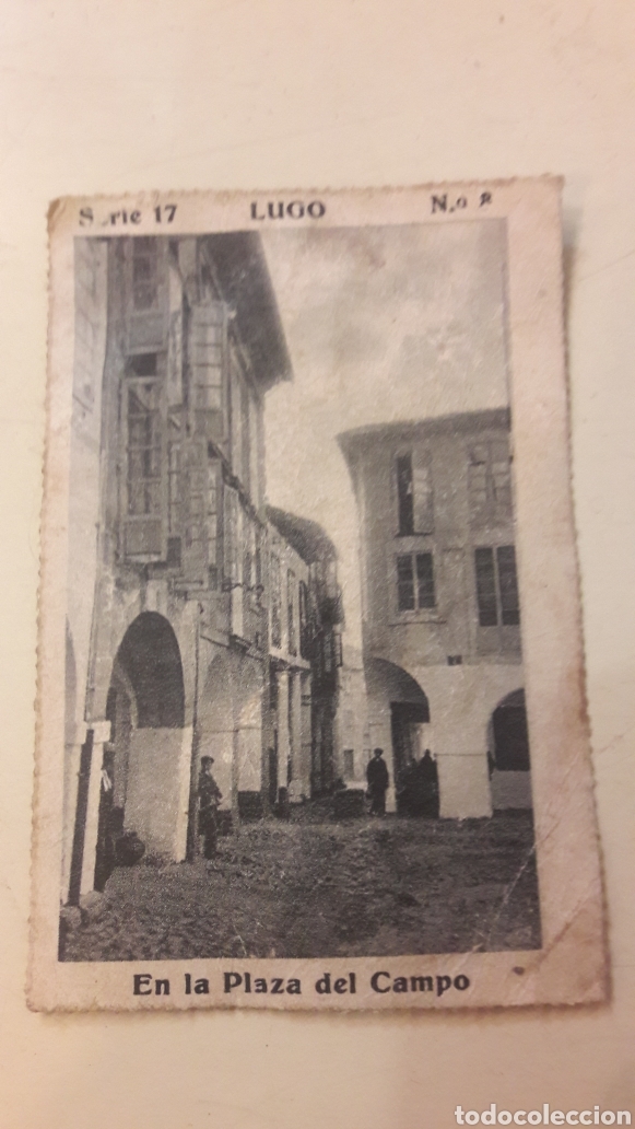 Collectionnisme Cartes &agrave; collectionner anciennes: Lugo Plaza del campo serie 17 n.8