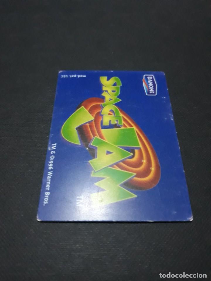 Coleccionismo cromos antiguos: DANONE SPACE JAM SPACEJAM NUMERO 1 - Foto 2