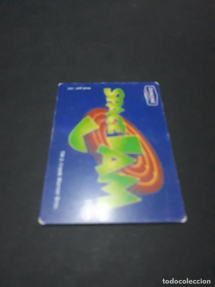 Coleccionismo cromos antiguos: DANONE SPACE JAM SPACEJAM NUMERO 1 - Foto 2