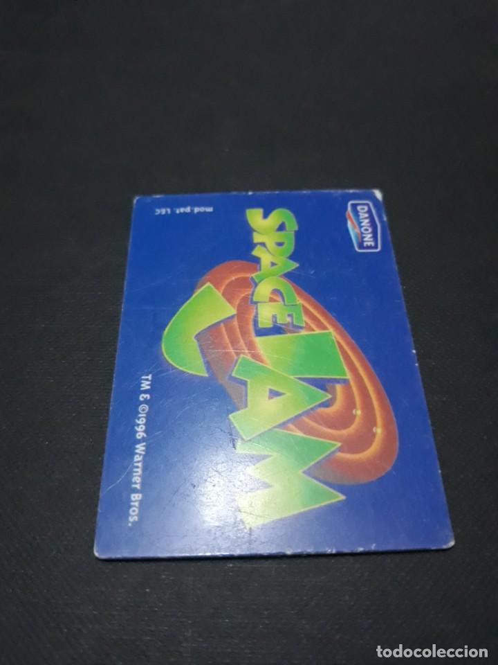 Coleccionismo cromos antiguos: DANONE SPACE JAM SPACEJAM NUMERO 7 - Foto 2