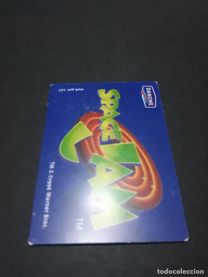 Coleccionismo cromos antiguos: DANONE SPACE JAM SPACEJAM NUMERO 16 - Foto 2