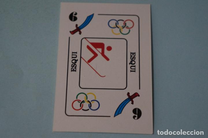 Coleccionismo cromos antiguos: CROMO DE ESQUI SIN PEGAR A&Ntilde;O 1986 DEL ALBUM OLIMPIC MOTOR MONEY DE TELEKITOS